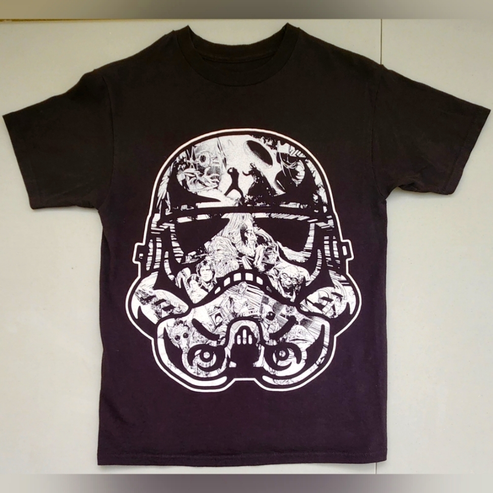 Star Wars Stormtrooper Small Black Cotton T-shirt Only Worn Once